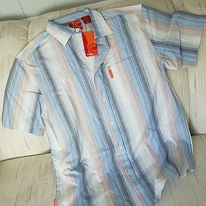 SALE - Mens Large BUTTON DOWN shirt  NWT